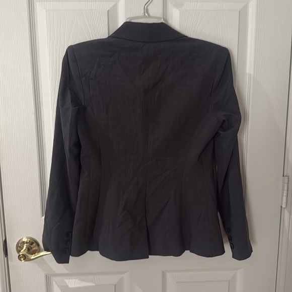 Theory gray Tailored Blazer Professional Suit Jacket size 4 - Picture 3 of 4